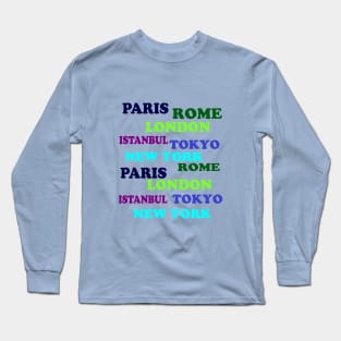 Tourist City Long Sleeve T-Shirt